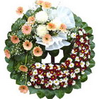 çiçek göndermek  cenazeye çiçek çeleng modeli çiçekçi dükkanından 