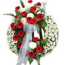 çiçek satışı  cenazeye çiçek çeleng modeli çiçekçi dükkanından 